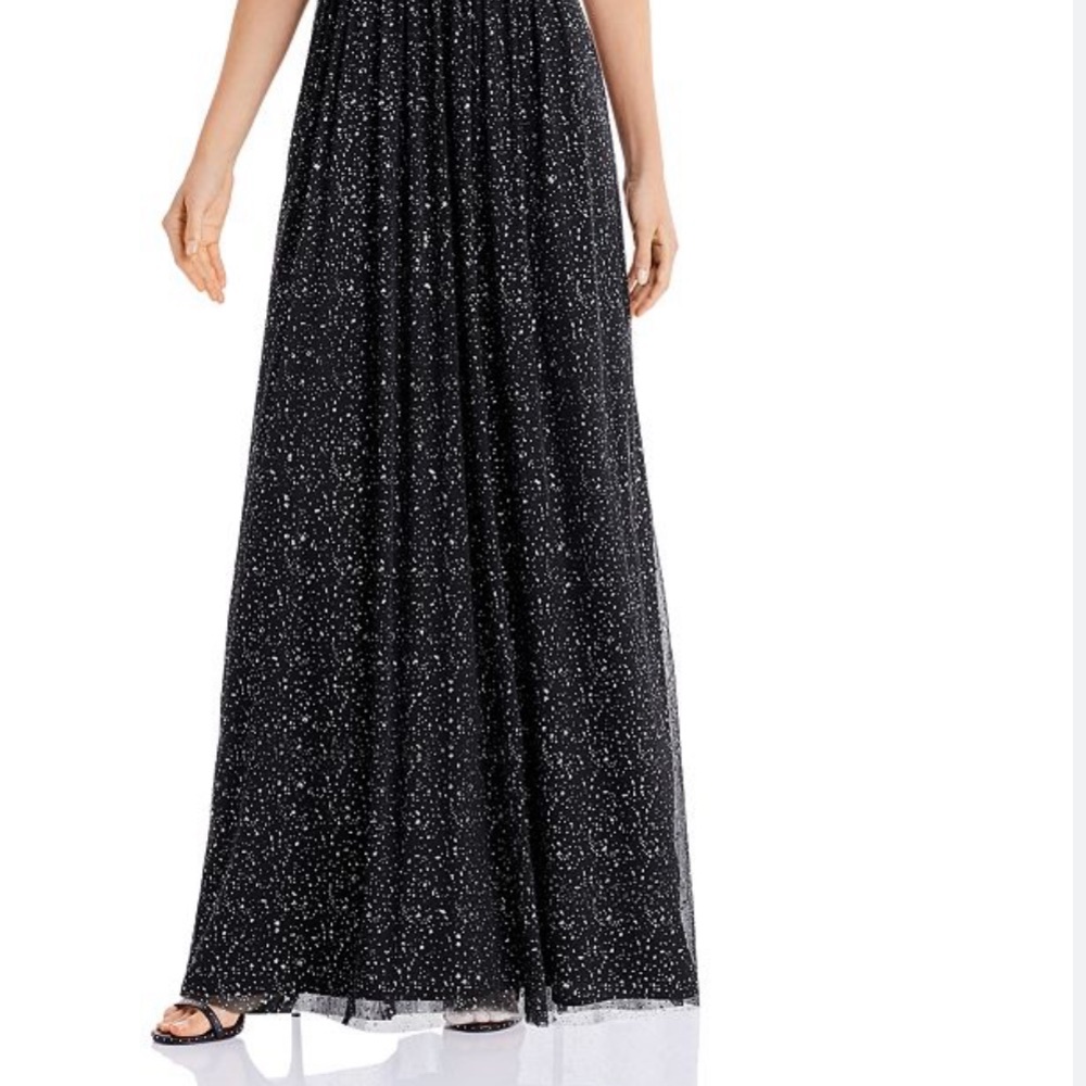 Eliza J NWT size 2 
Glitter Detail Halter
Neck Evening Gown - Picture 6 of 7